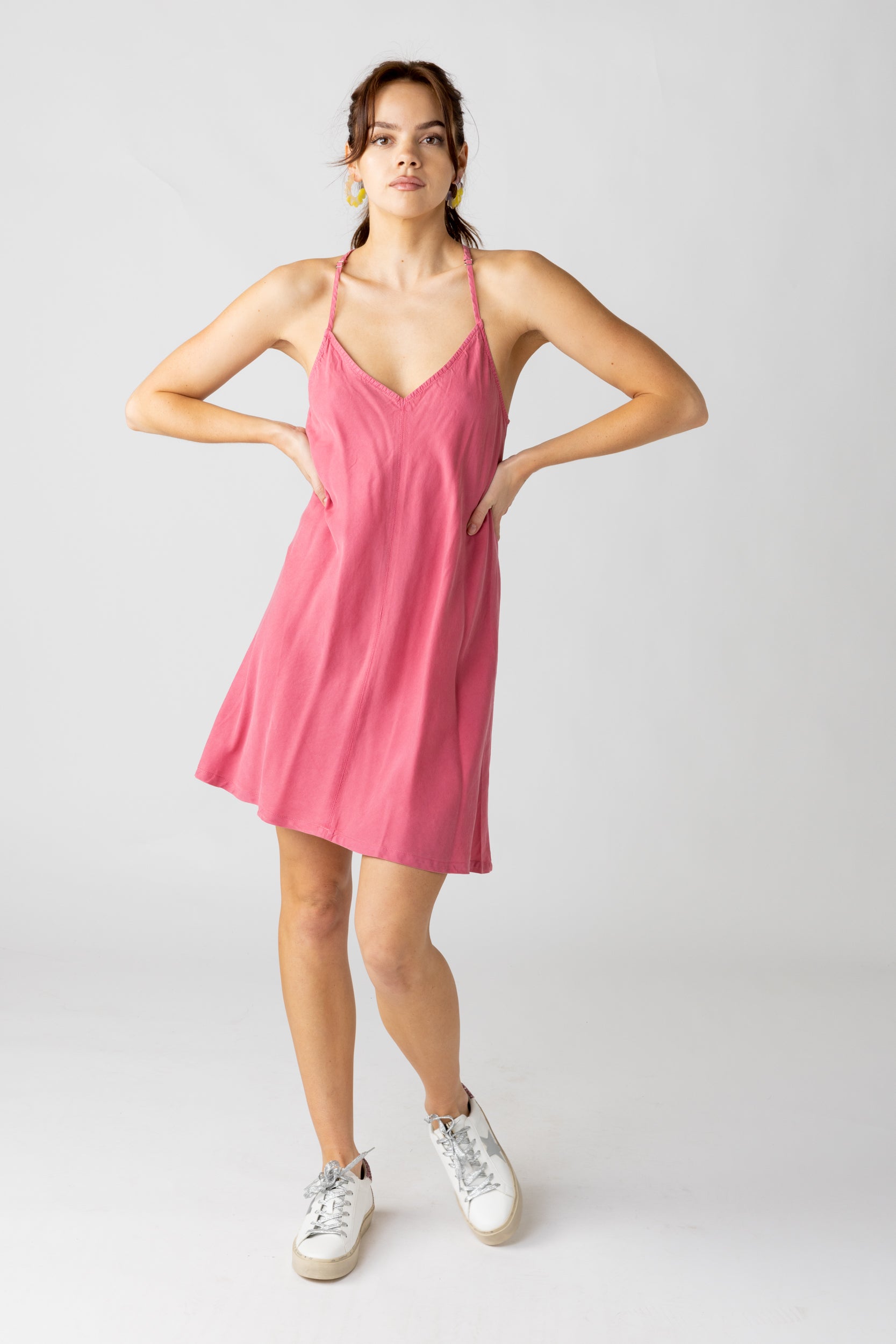 Lindsey Racerback Mini Dress - fab'rik