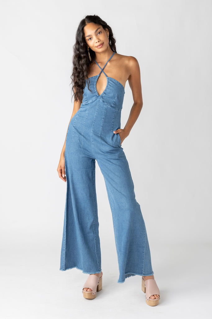 Charley Denim Jumpsuit - fab'rik