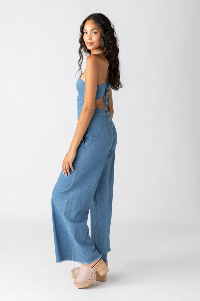 Charley Denim Jumpsuit - fab'rik