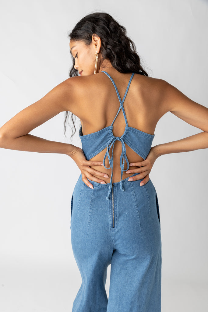 Charley Denim Jumpsuit - fab'rik