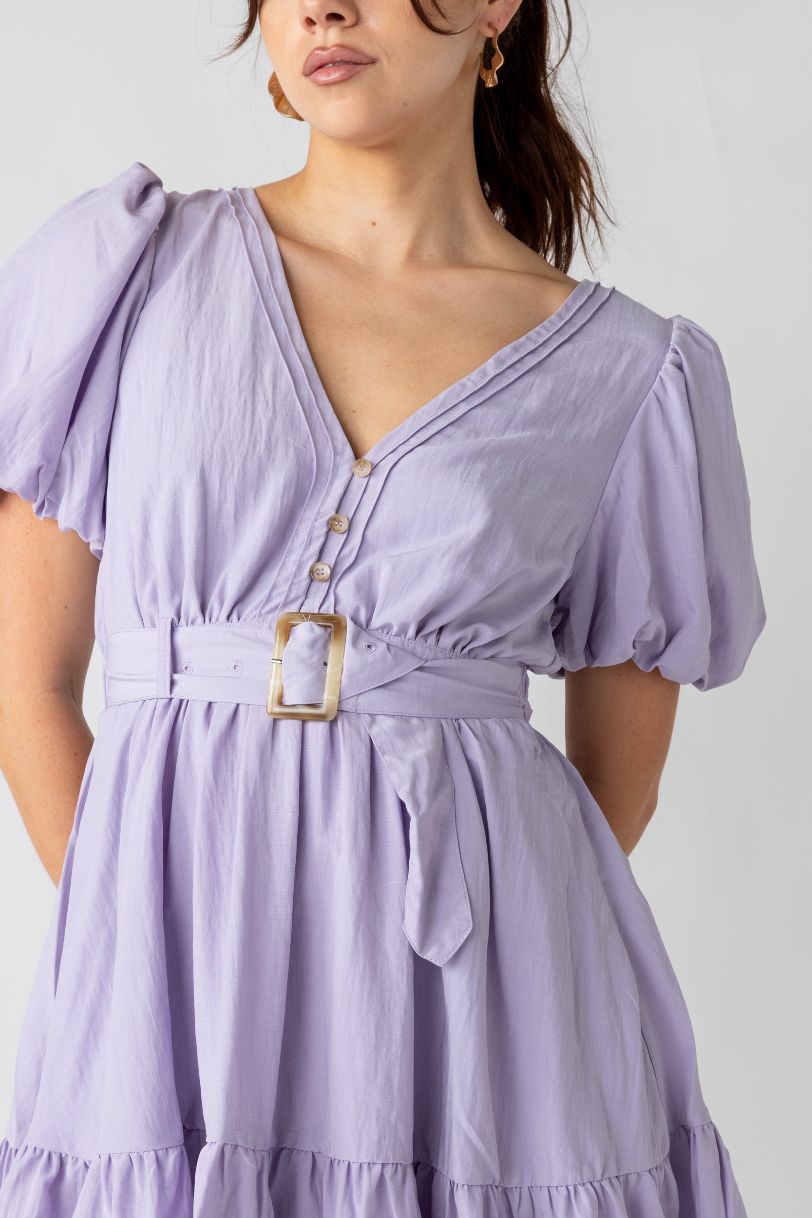 Willow Belted Mini Dress - fab'rik