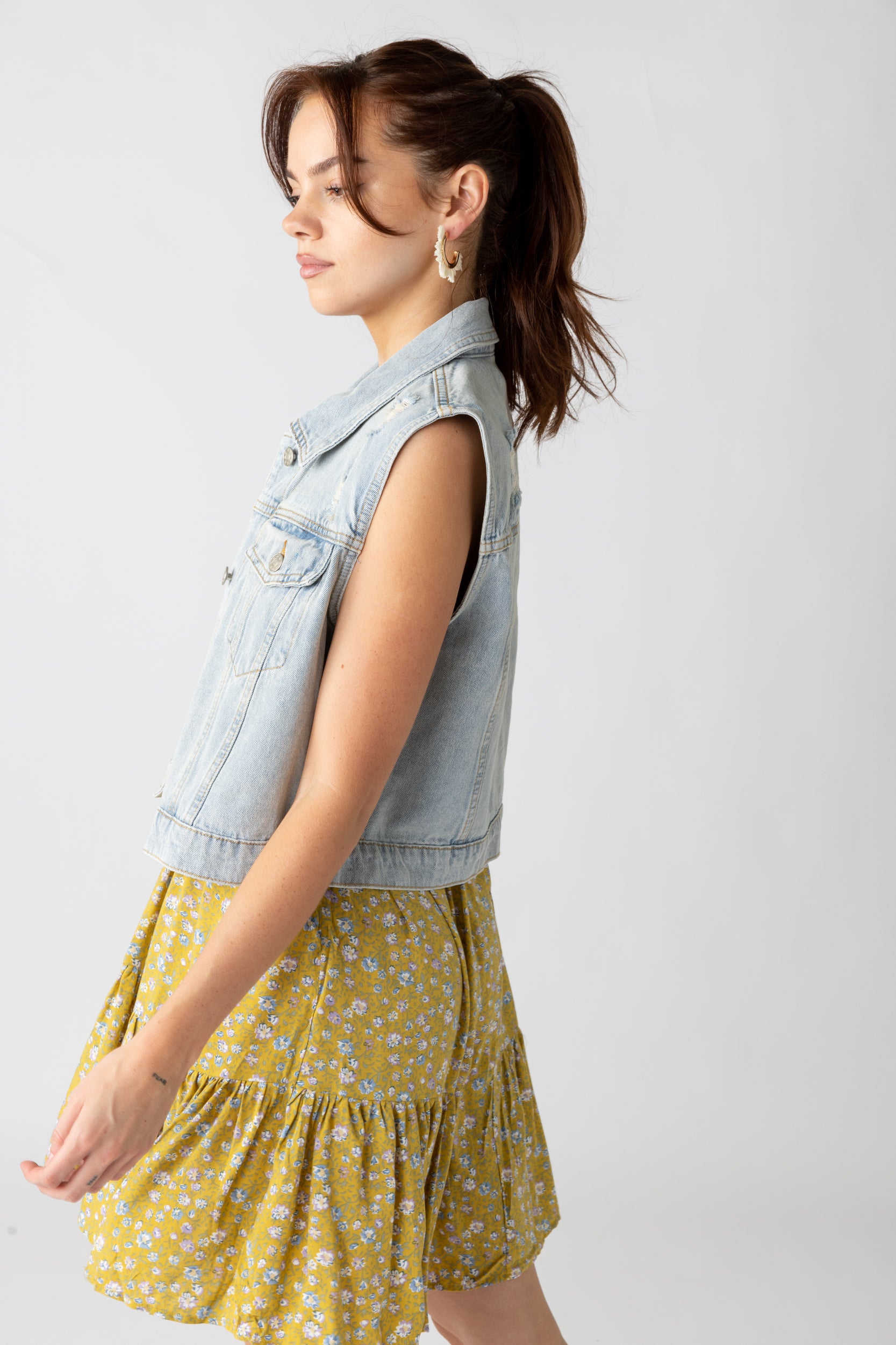 Skyla Denim Vest - fab'rik