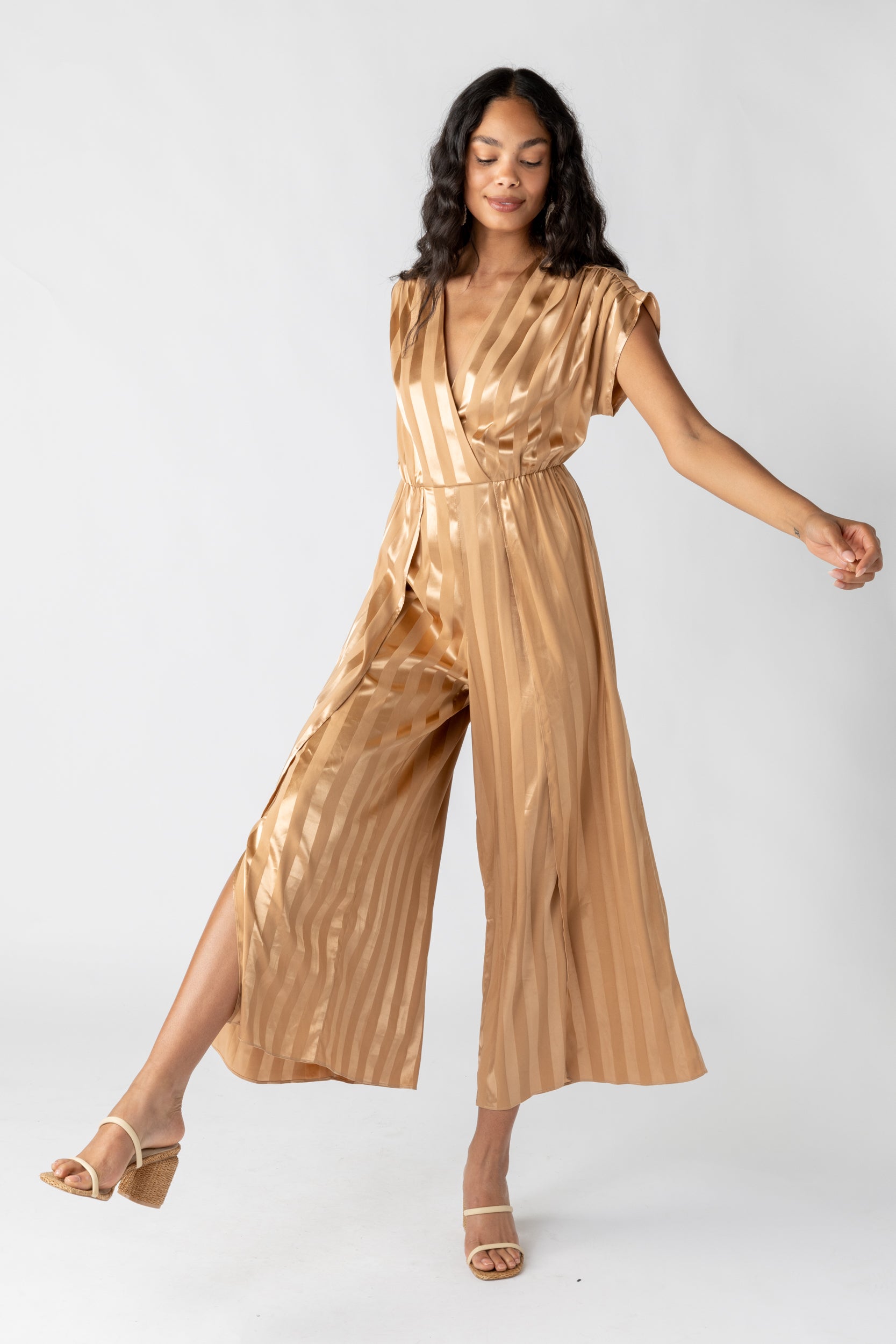 Noel Short Sleeve Jumpsuit - fab'rik