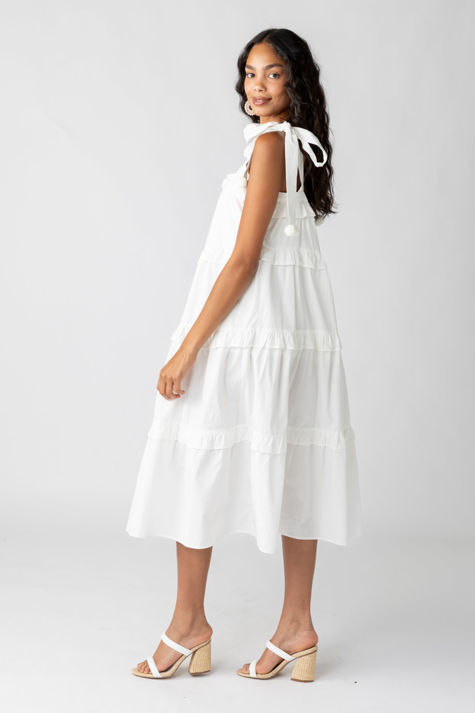 Callie Tiered Maxi Dress - fab'rik