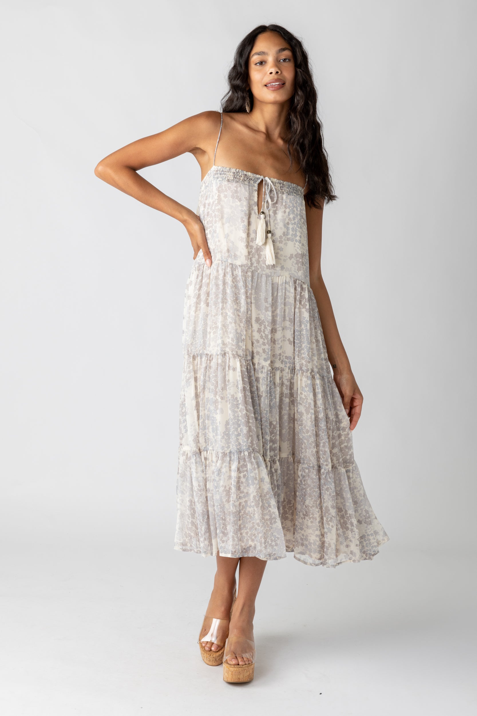 Stella Star Print Maxi Dress - fab'rik