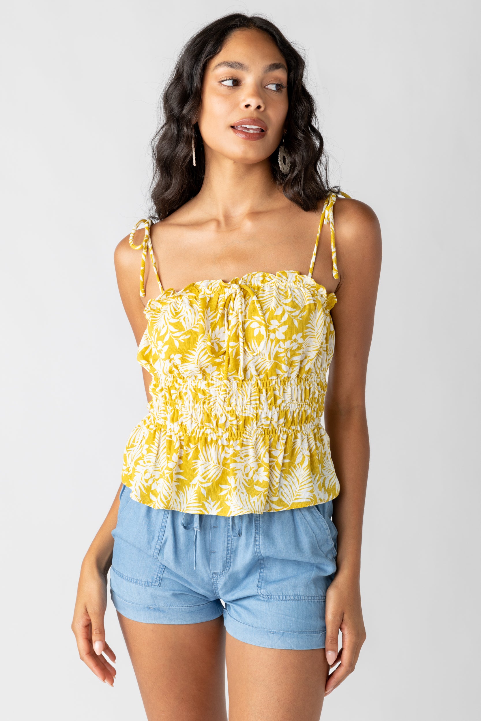Keke Tropical Printed Tank - fab'rik