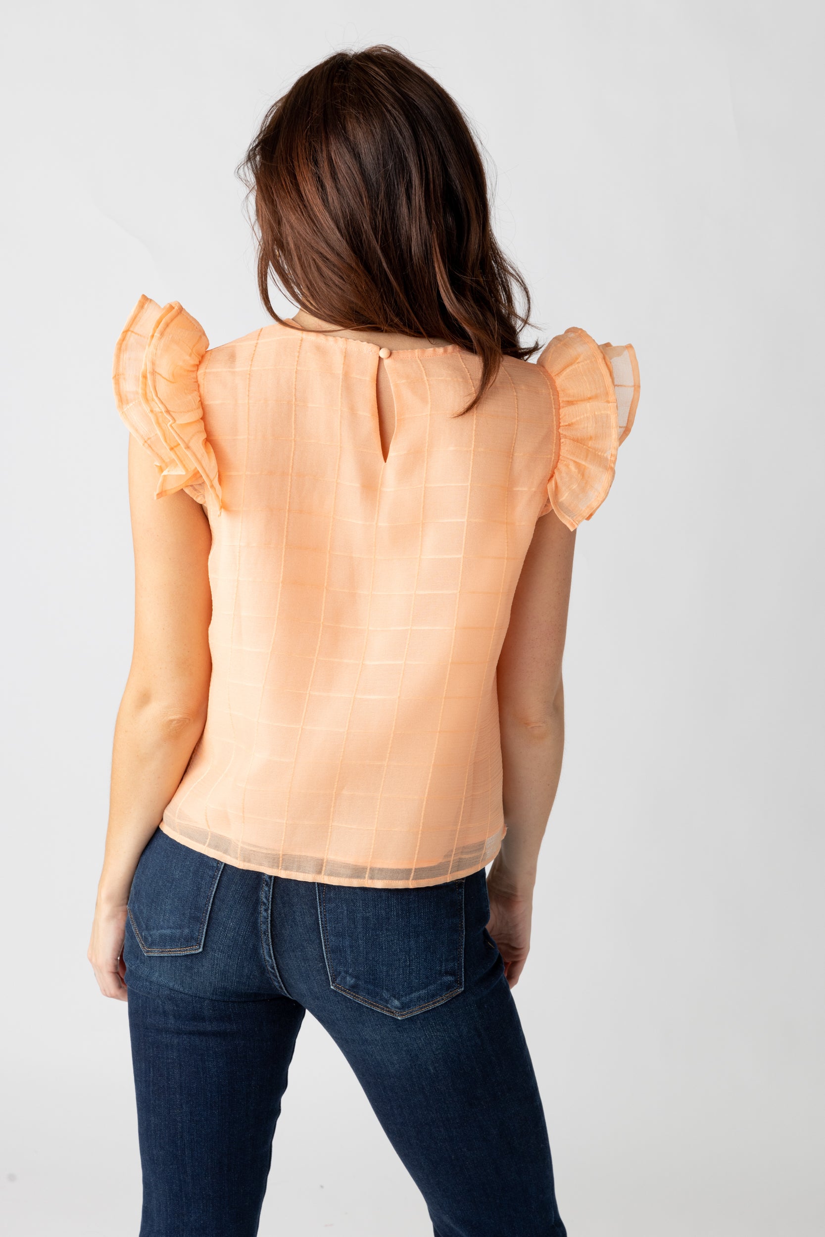 Morri Ruffle Sleeve Blouse - fab'rik