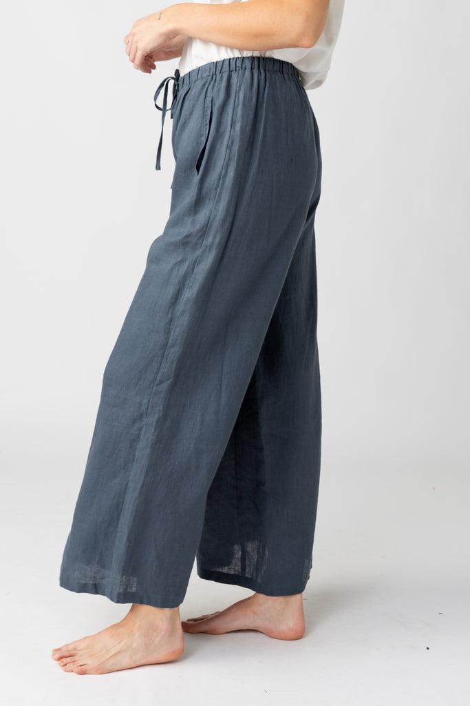 Malibu Linen Wide Leg Pants - fab'rik