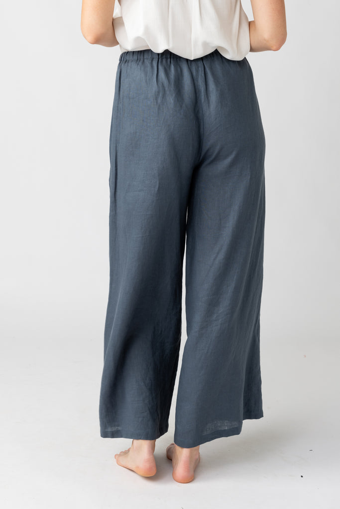Malibu Linen Wide Leg Pants - fab'rik