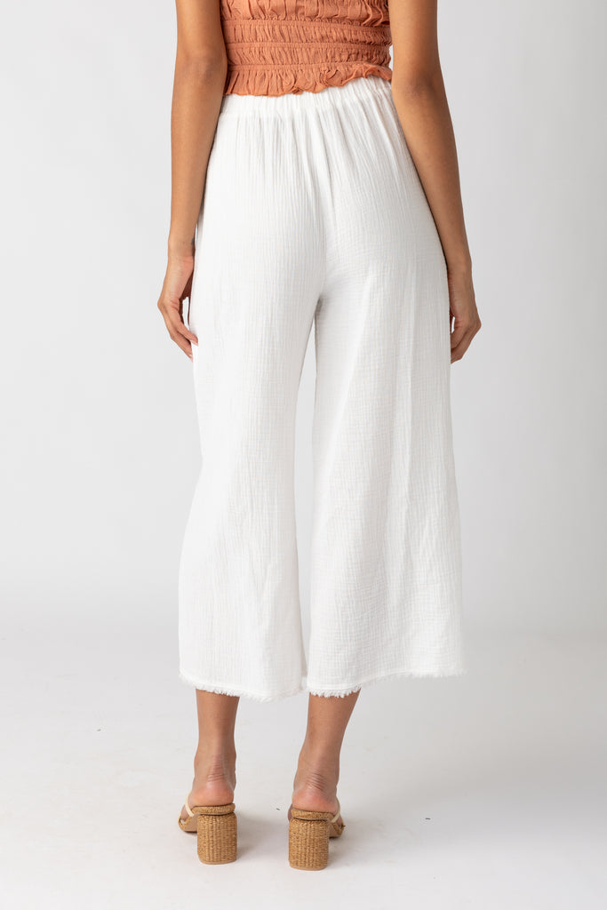 Taylor Raw Hem Pants - fab'rik