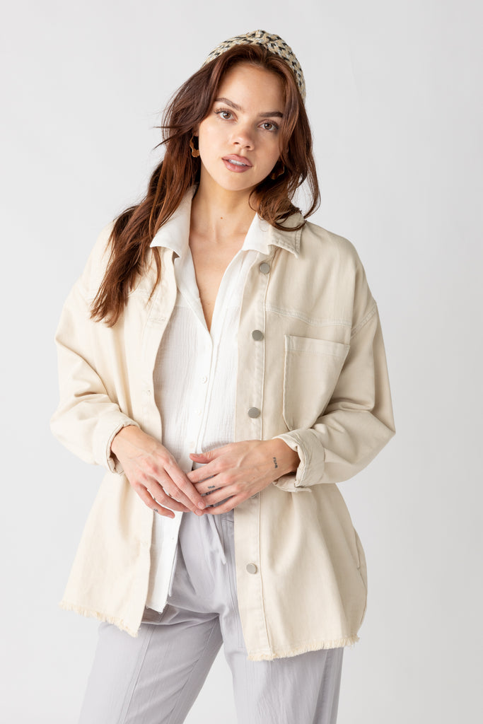 Aspyn Canvas Shacket - fab'rik