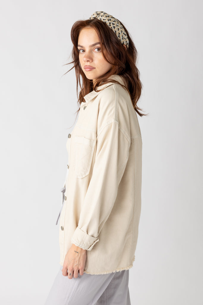 Aspyn Canvas Shacket - fab'rik