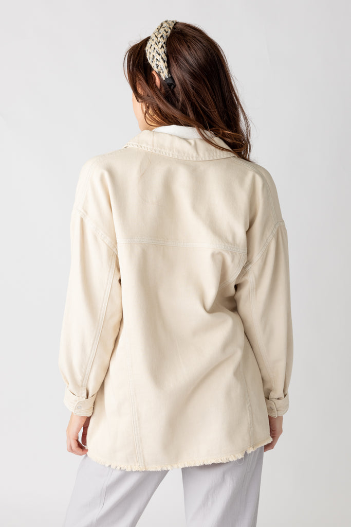 Aspyn Canvas Shacket - fab'rik