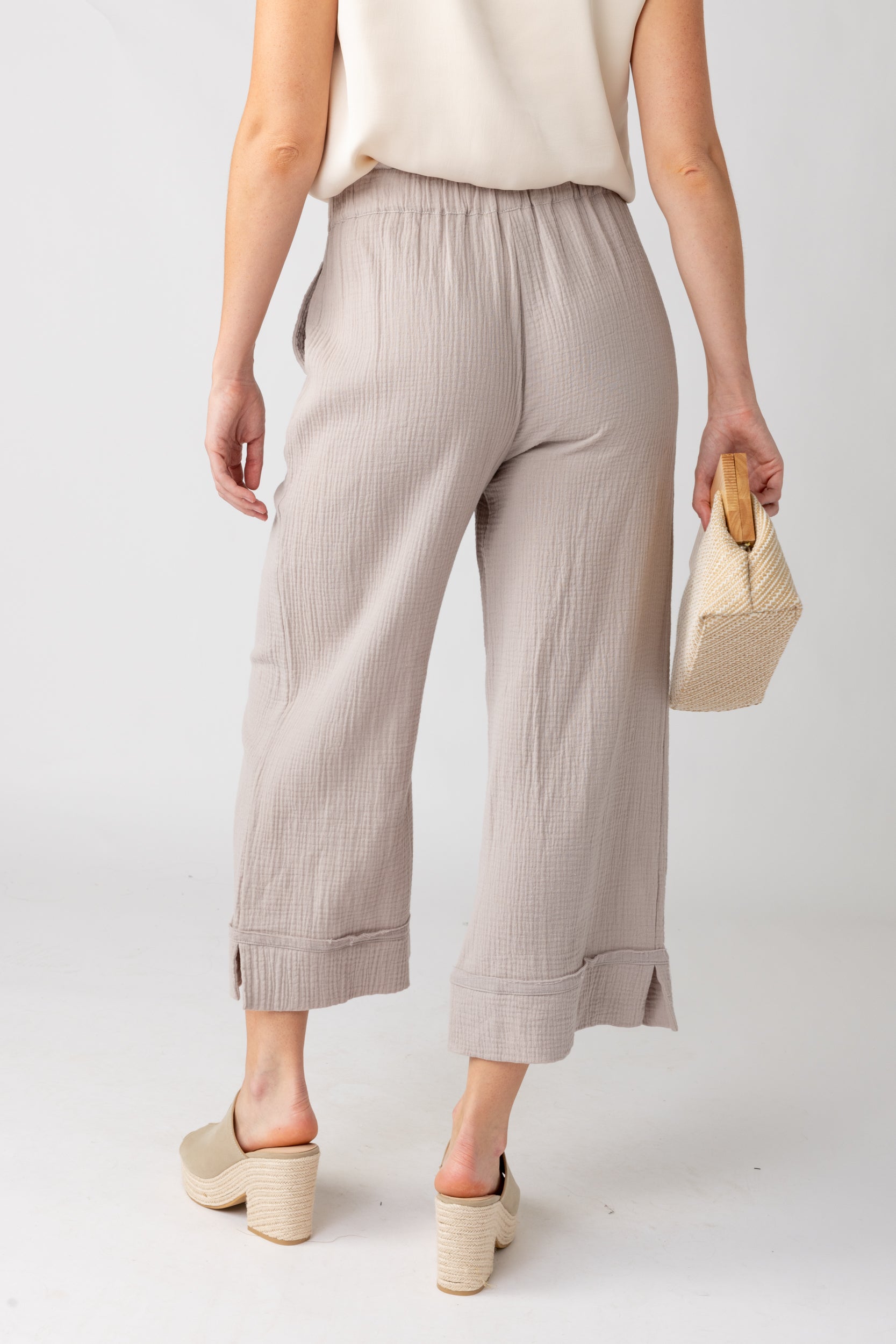 Collier Split Hem Pants - fab'rik