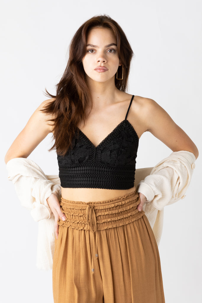 Lily Crochet Lace Bralette - fab'rik