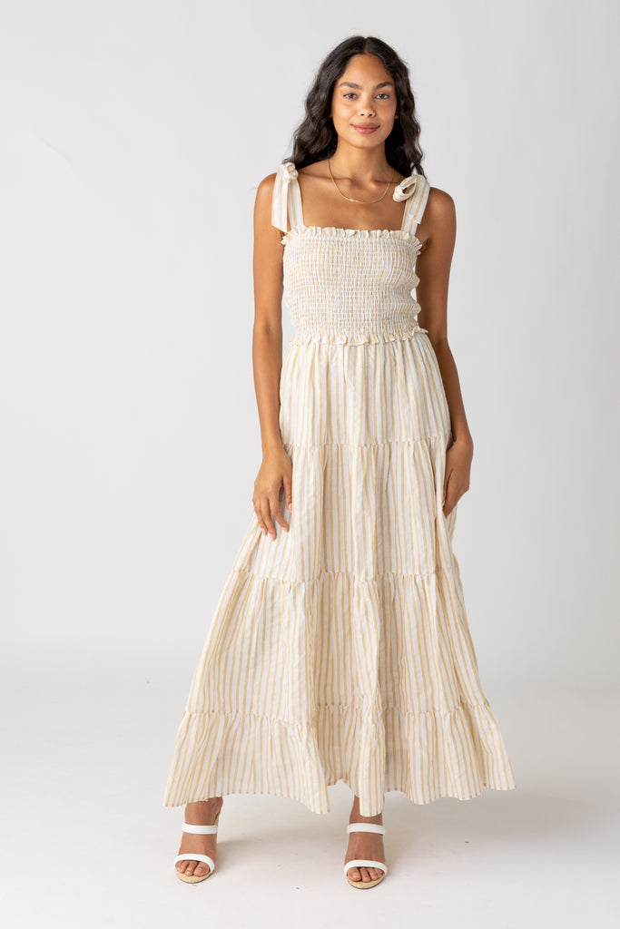 Alice Striped Maxi Dress - fab'rik