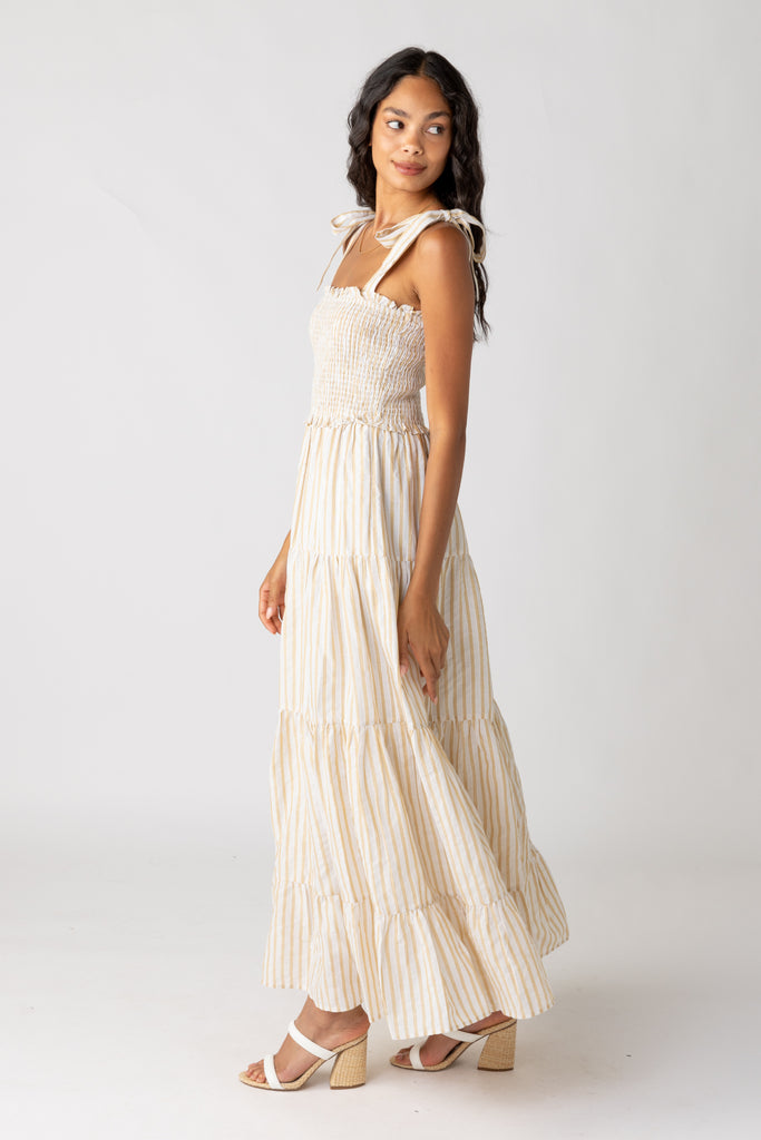 Alice Striped Maxi Dress - fab'rik