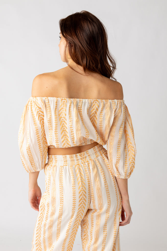 Danna Geo Embroidered Blouse - fab'rik