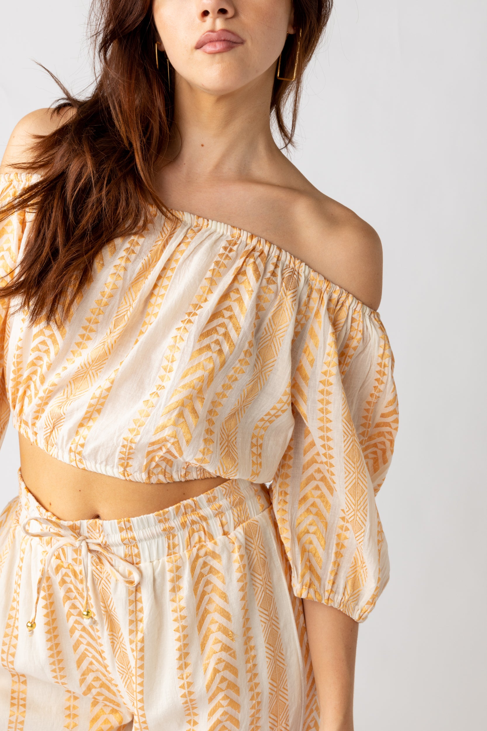 Danna Geo Embroidered Blouse - fab'rik