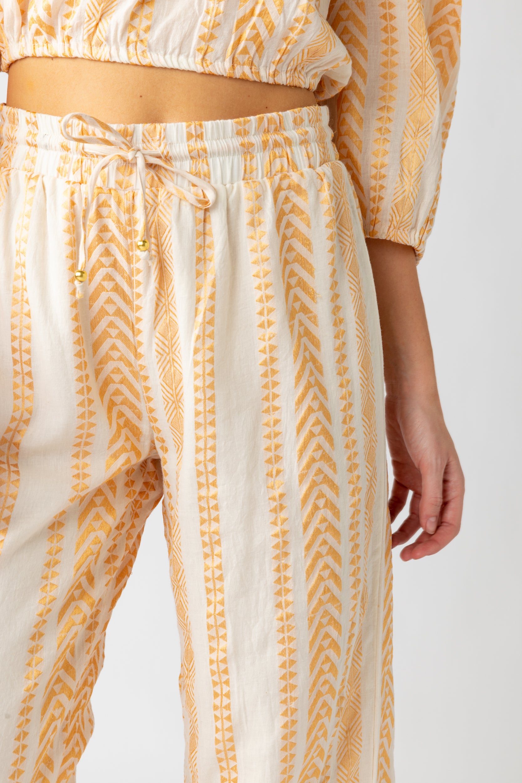 Danna Geo Embroidered Pant - fab'rik