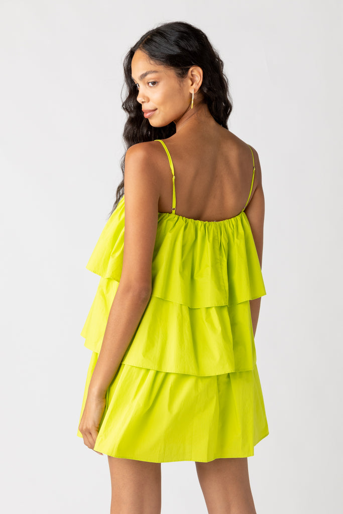 Lucy Tiered Mini Dress - fab'rik