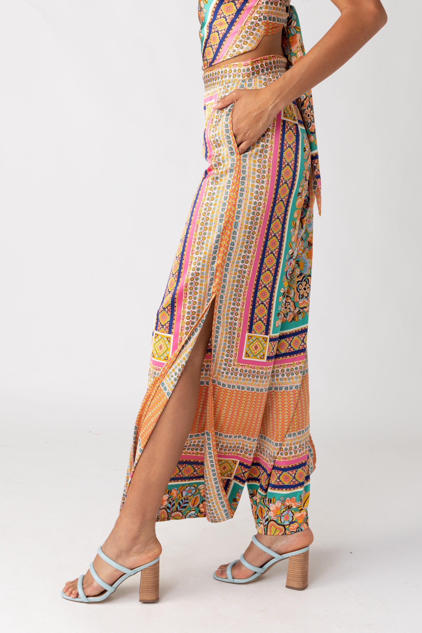 Fatima Printed Pant - fab'rik