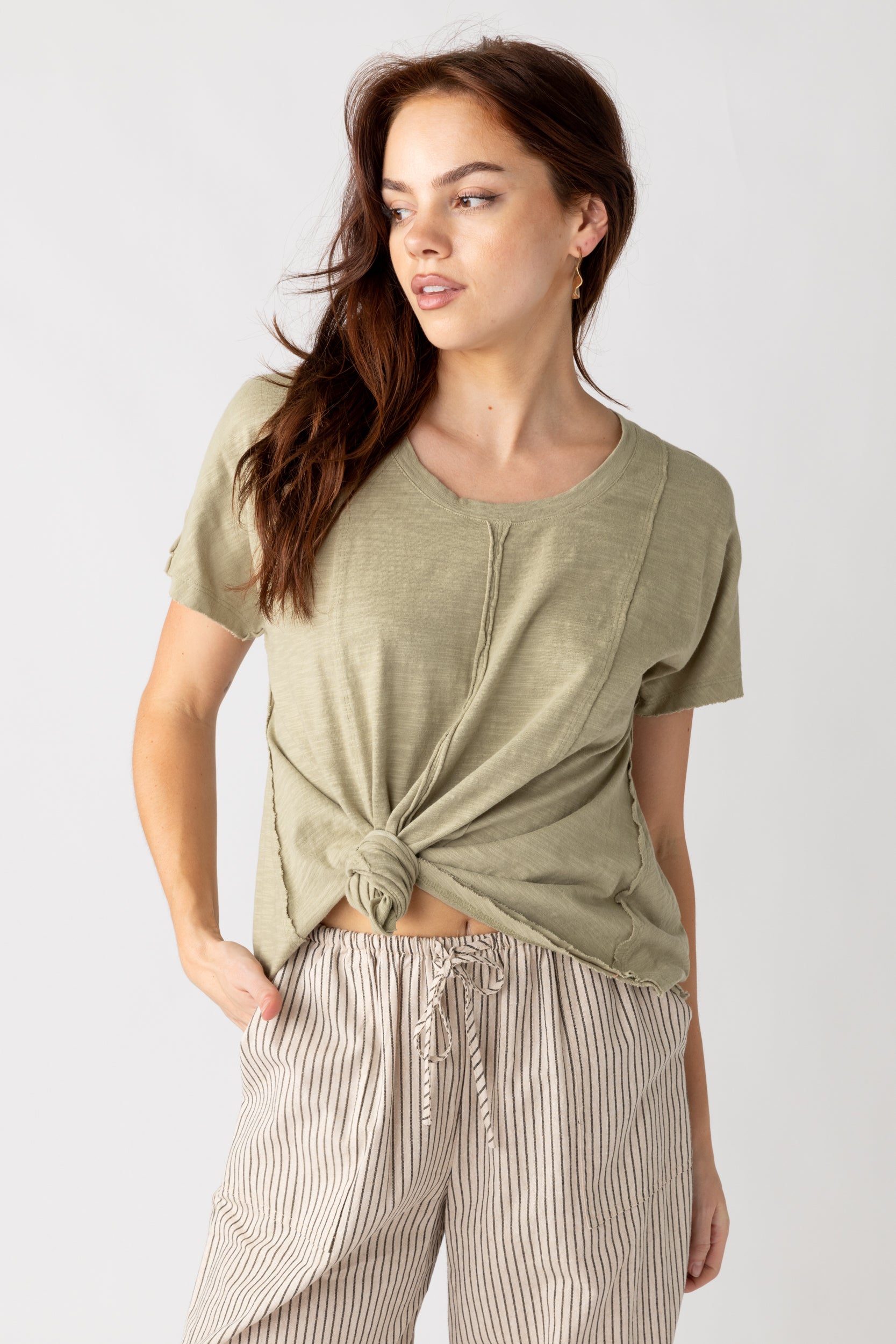 Stokes Scoop Neck Tee - fab'rik