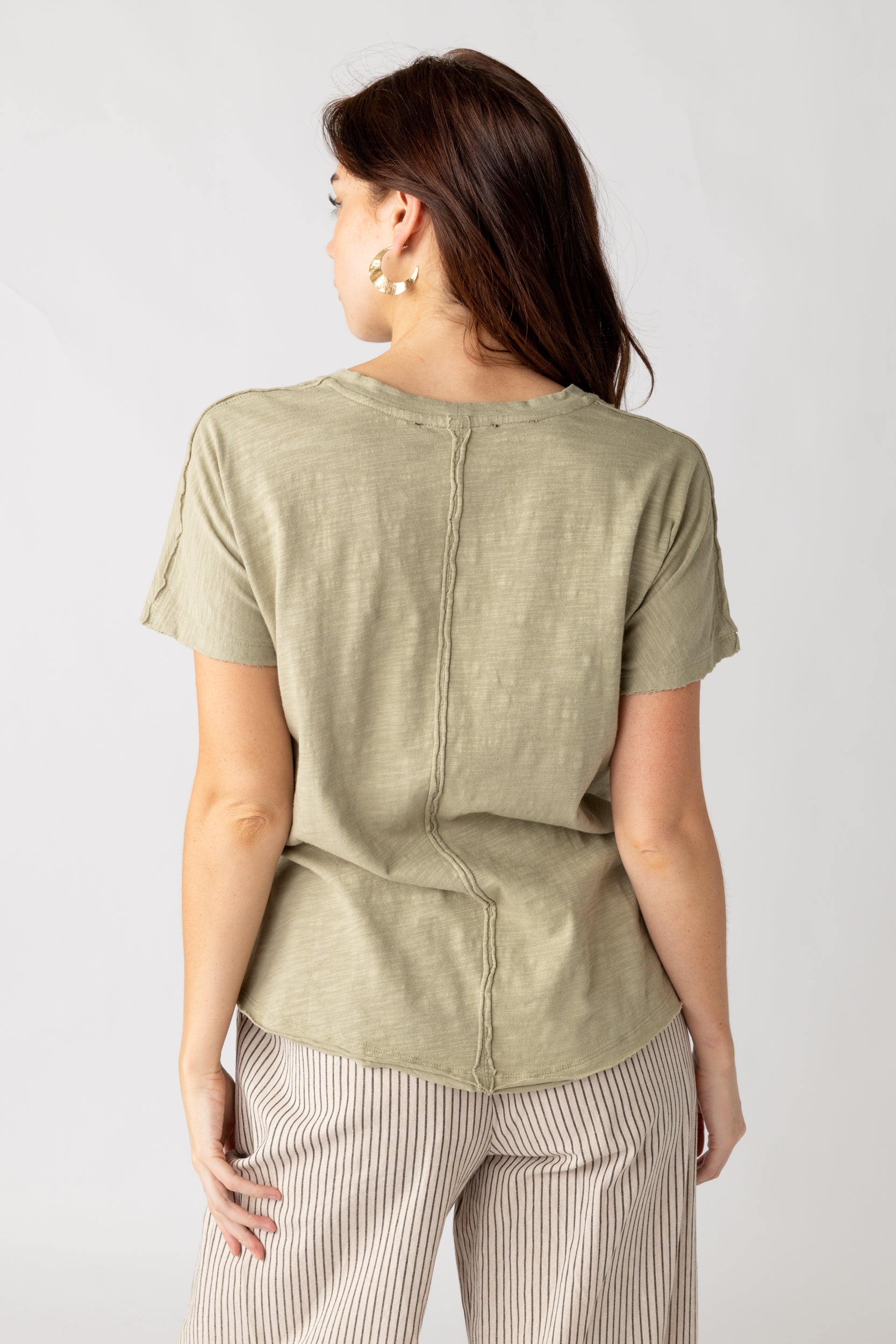 Stokes Scoop Neck Tee - fab'rik
