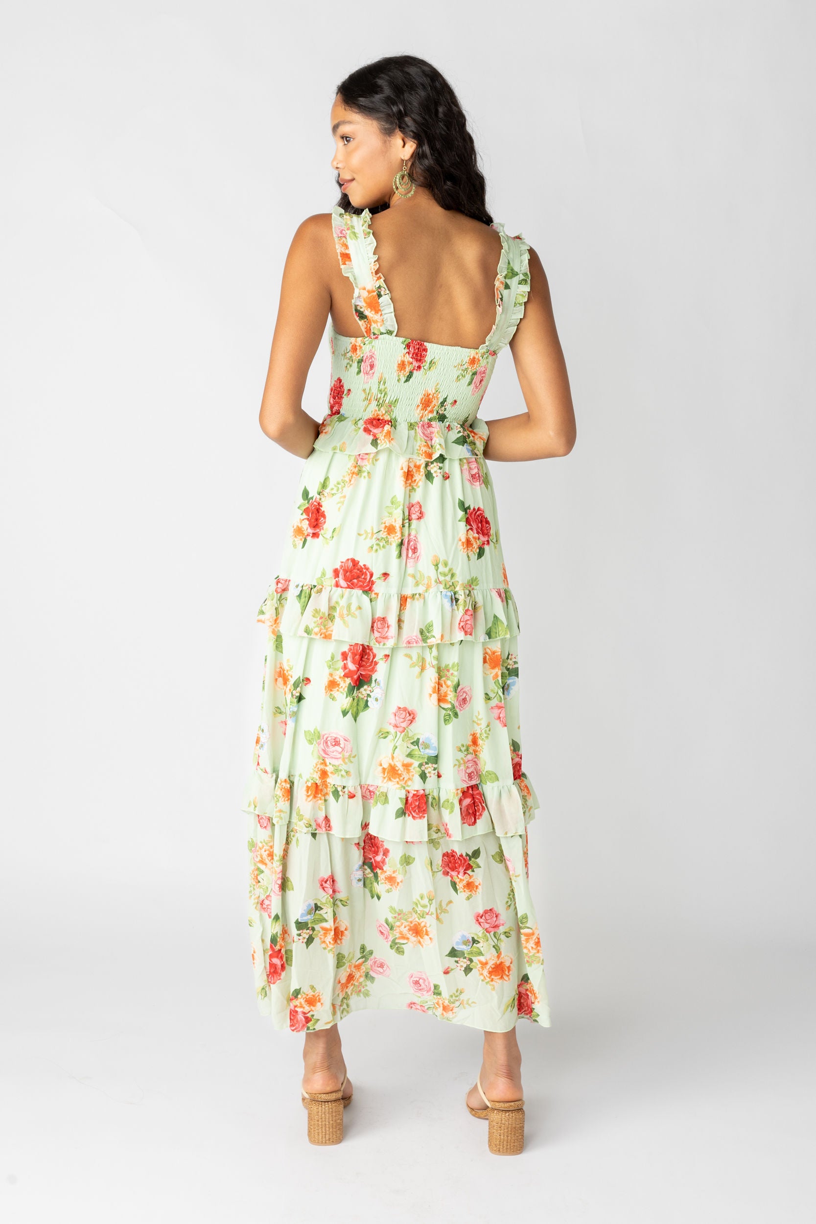 The Halpern Printed Maxi Dress - fab'rik