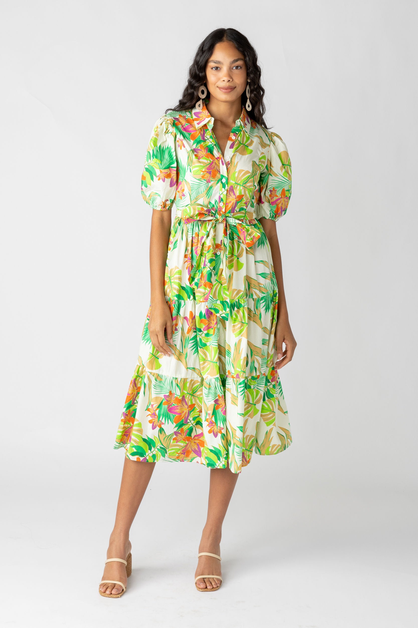 The Cohen Button Down Maxi Dress - fab'rik