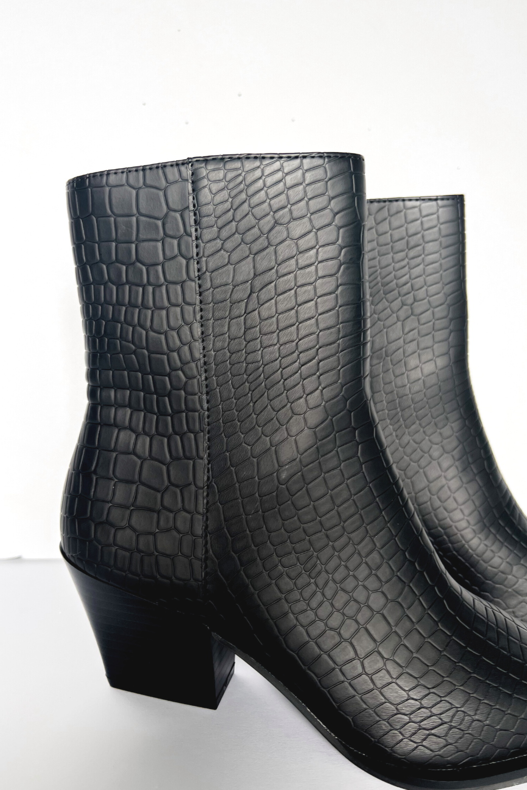 Miley Snakeskin Boots - fab'rik