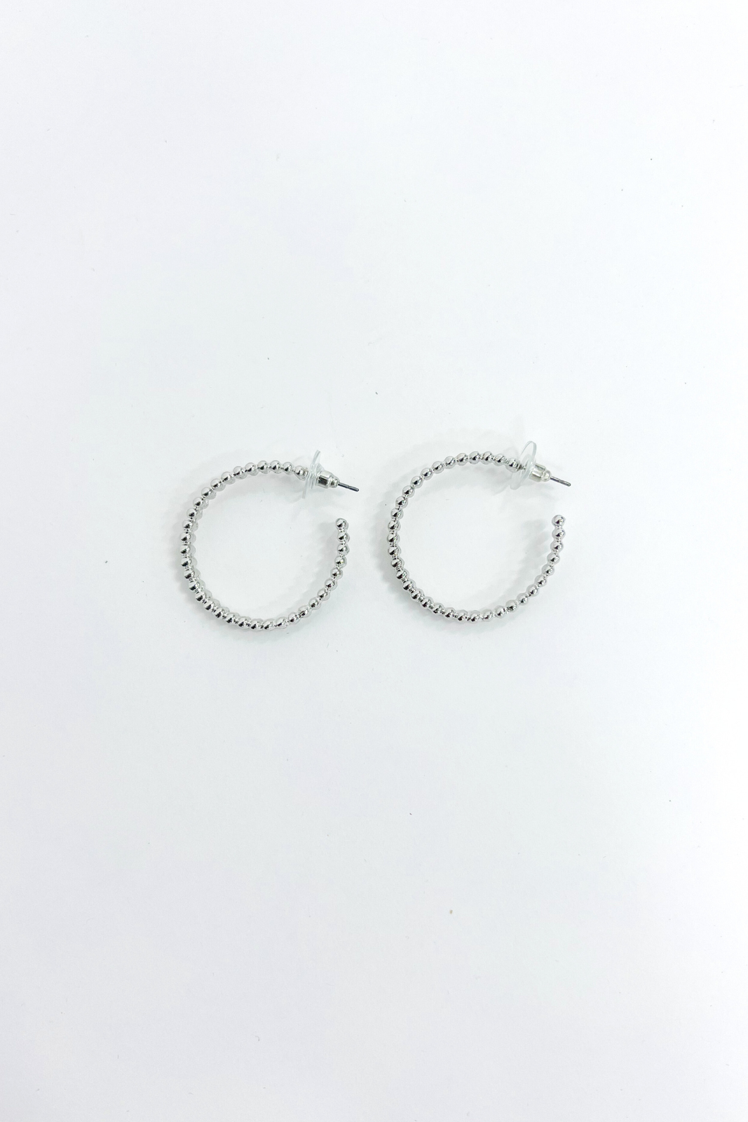 Nala Ball Hoop Earrings - fab'rik