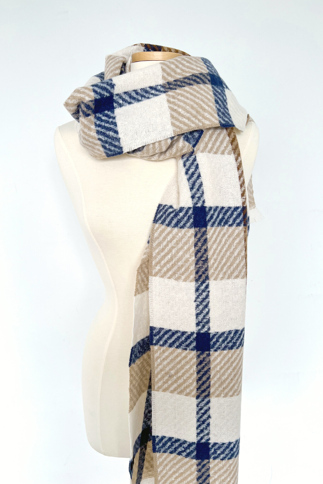 Langsten Plaid Scarf - fab'rik