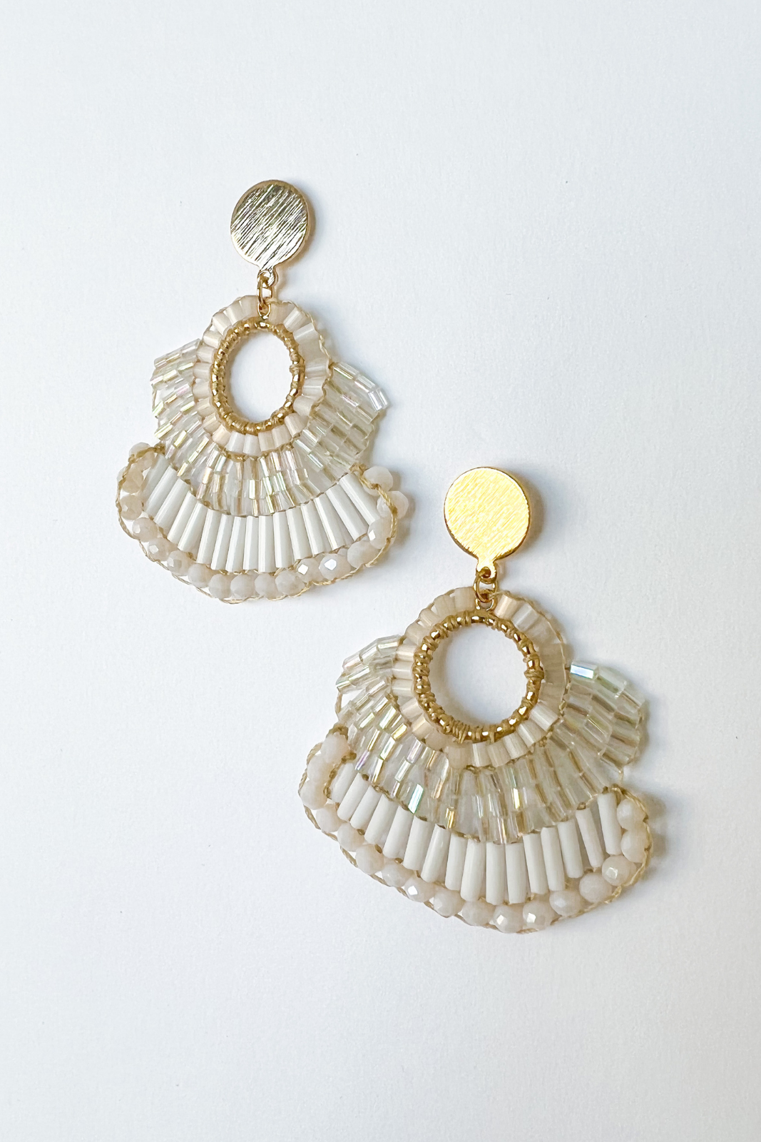 Lyla Beaded Dangle Earrings - fab'rik