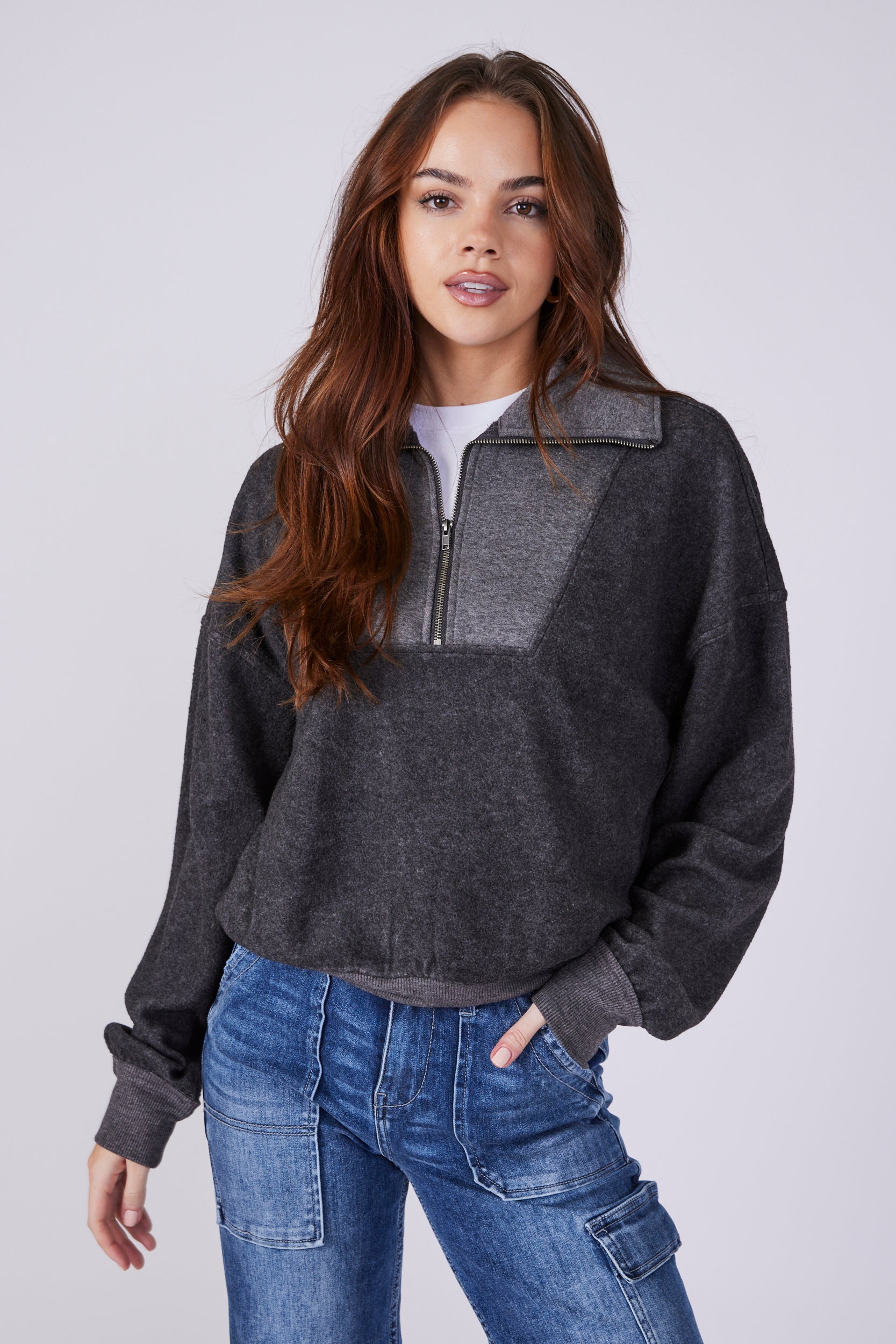 Sunday Half Zip Pullover - fab'rik