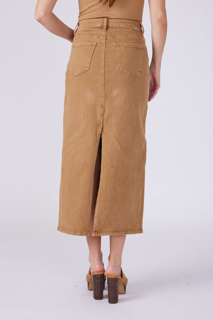 Kallie Colored Denim Skirt - fab'rik