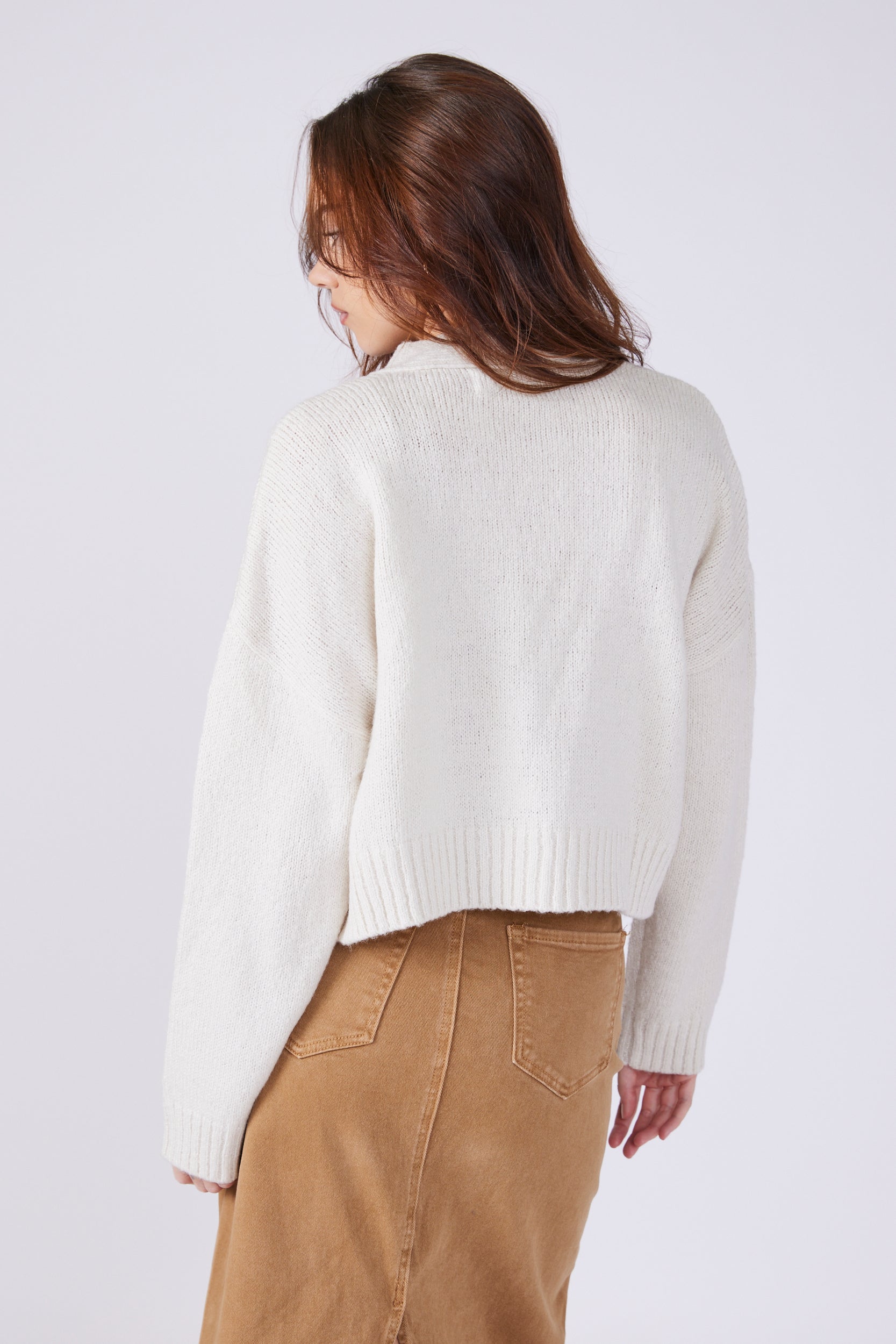 Belle Cropped Cardigan - fab'rik