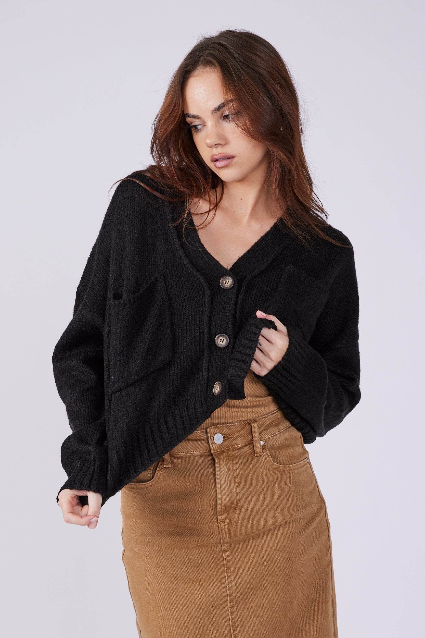 Belle Cropped Cardigan - fab'rik