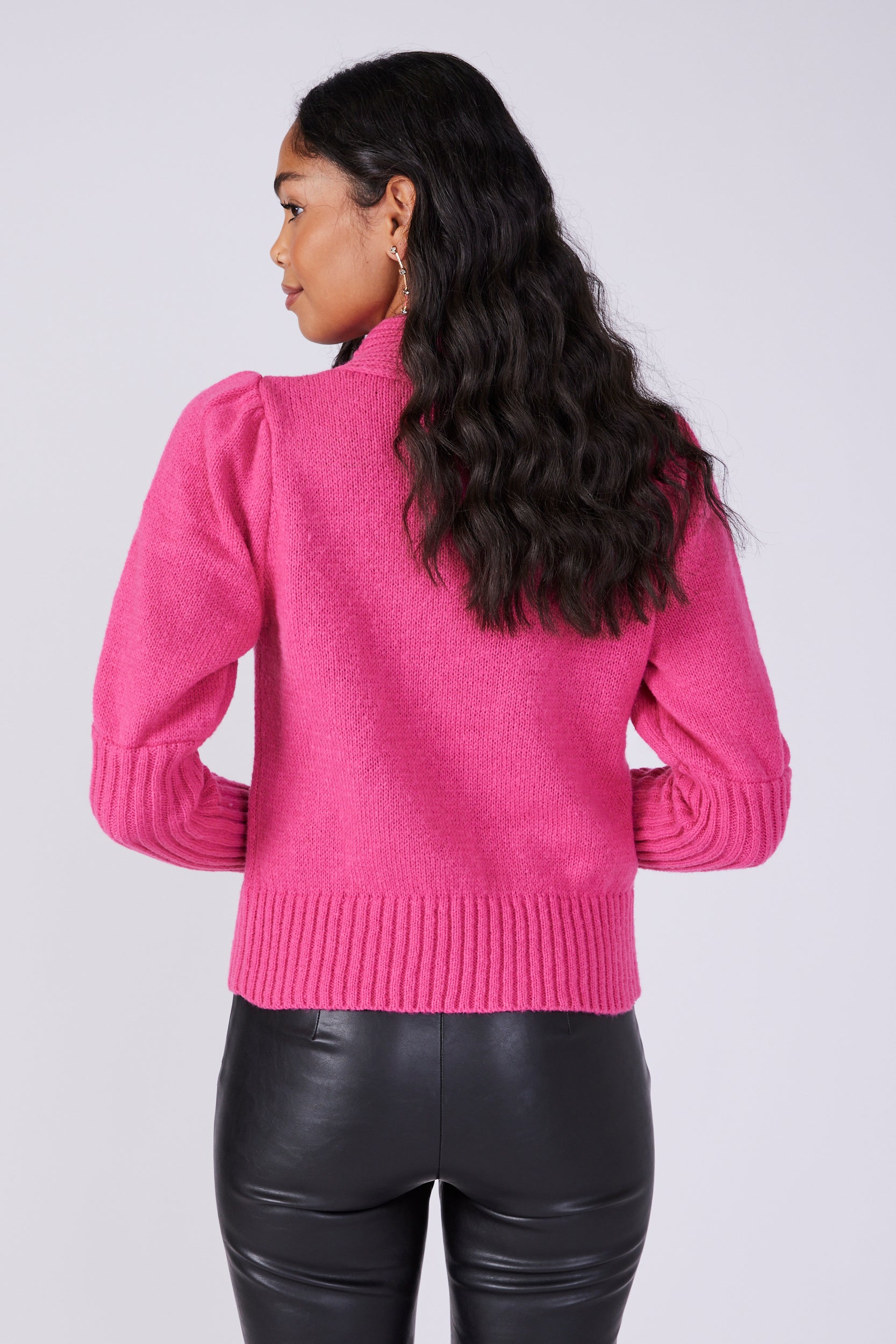 Sophia Mock Neck Sweater - fab'rik