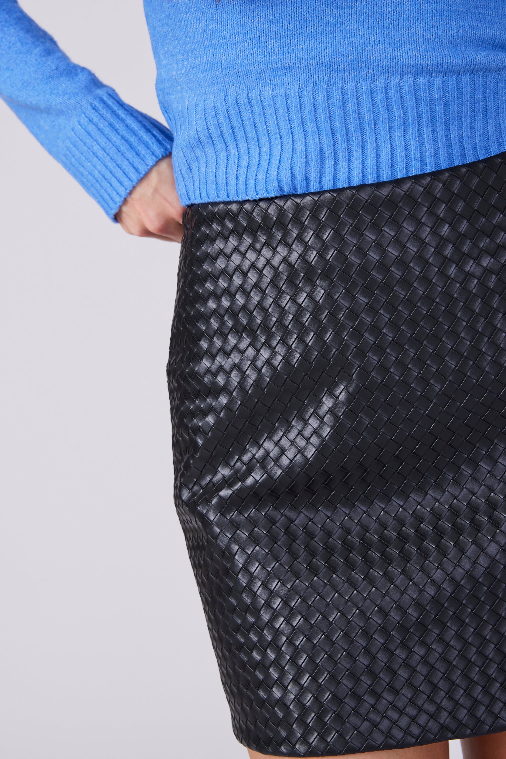 Layla Faux Leather Skirt - fab'rik