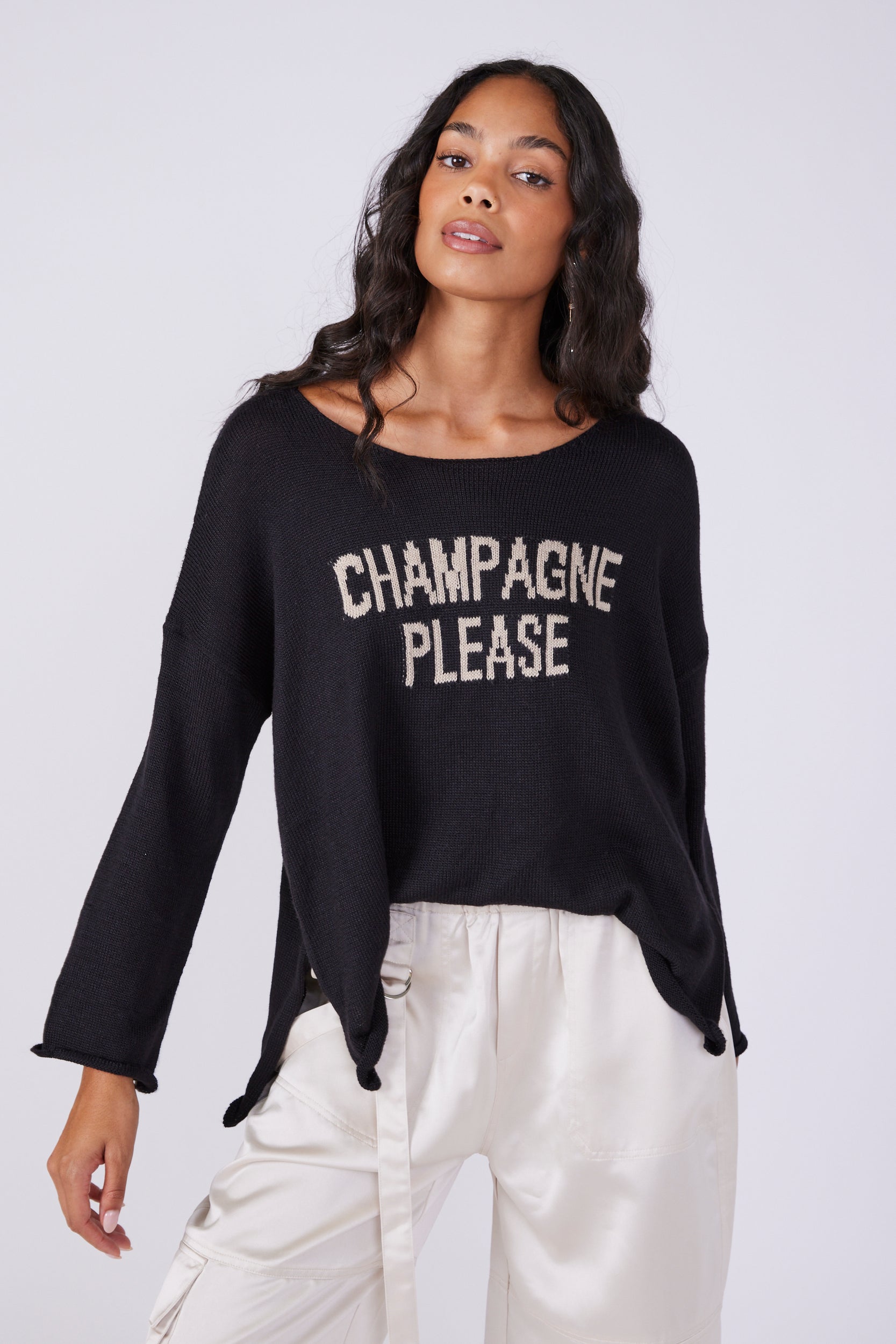 Tanya Champagne Sweater - fab'rik