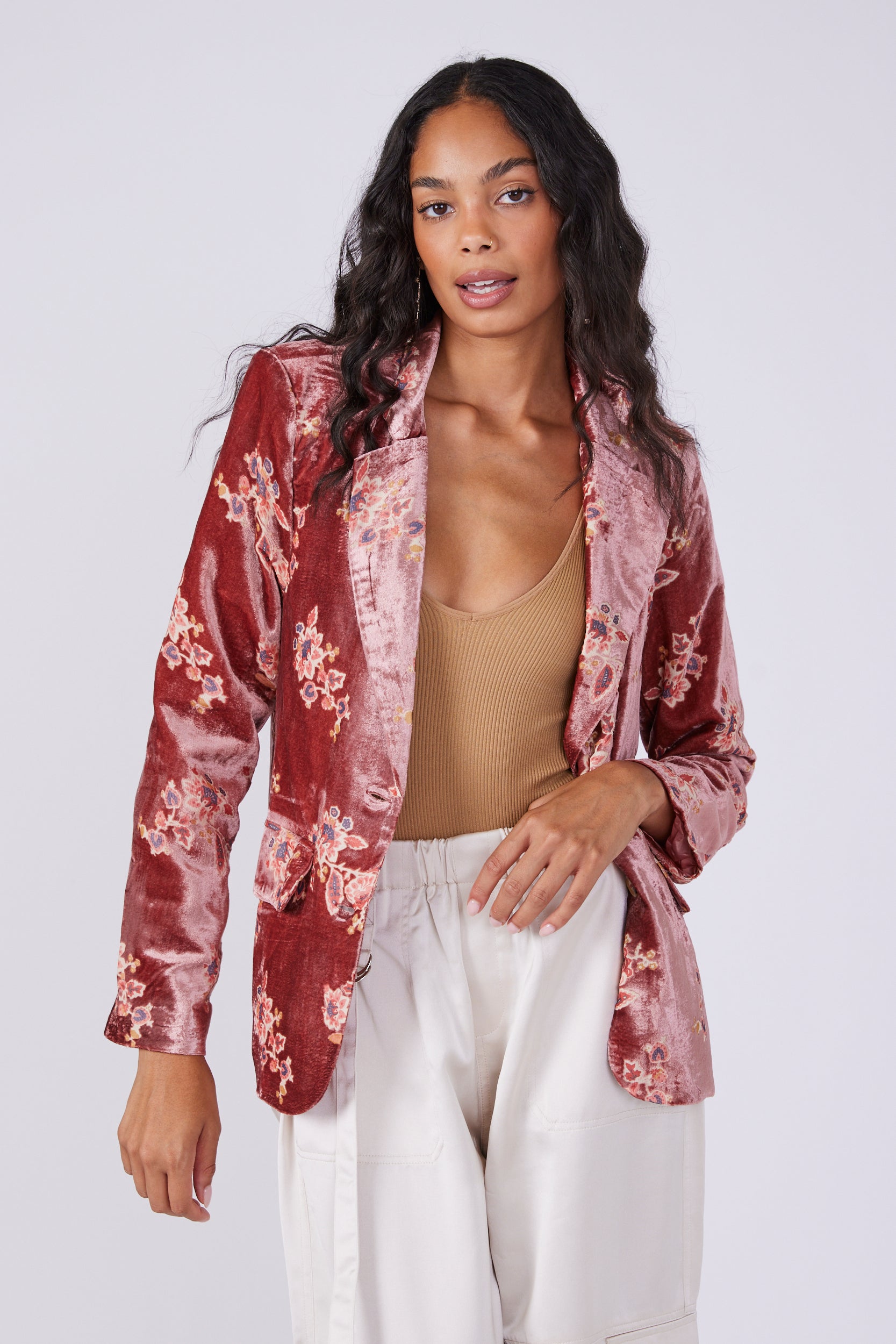 Ellie Velvet Blazer - fab'rik