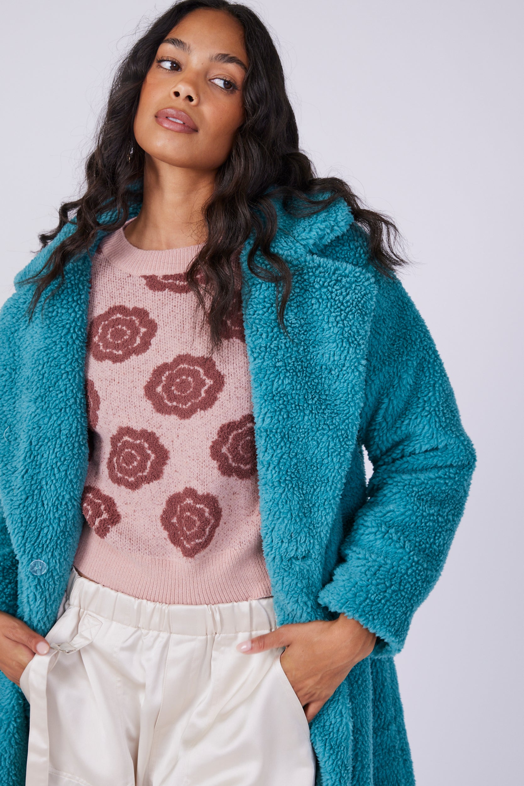 Amelia Sherpa Coat - fab'rik
