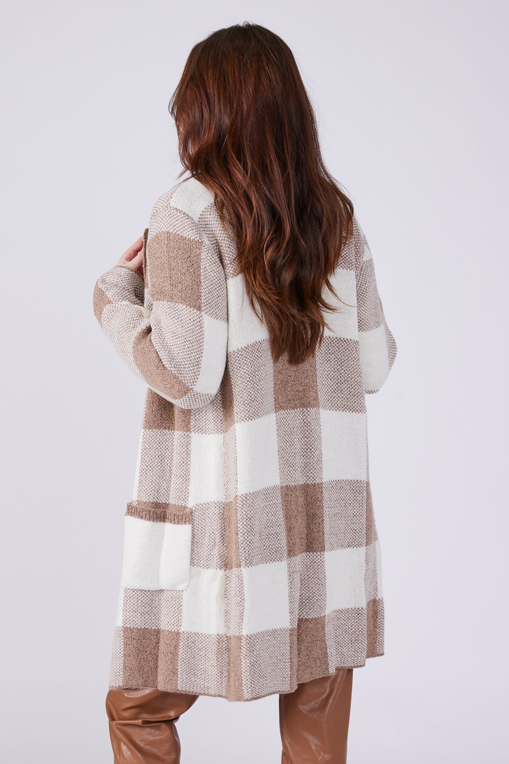 Alicia Plaid Cardigan - fab'rik