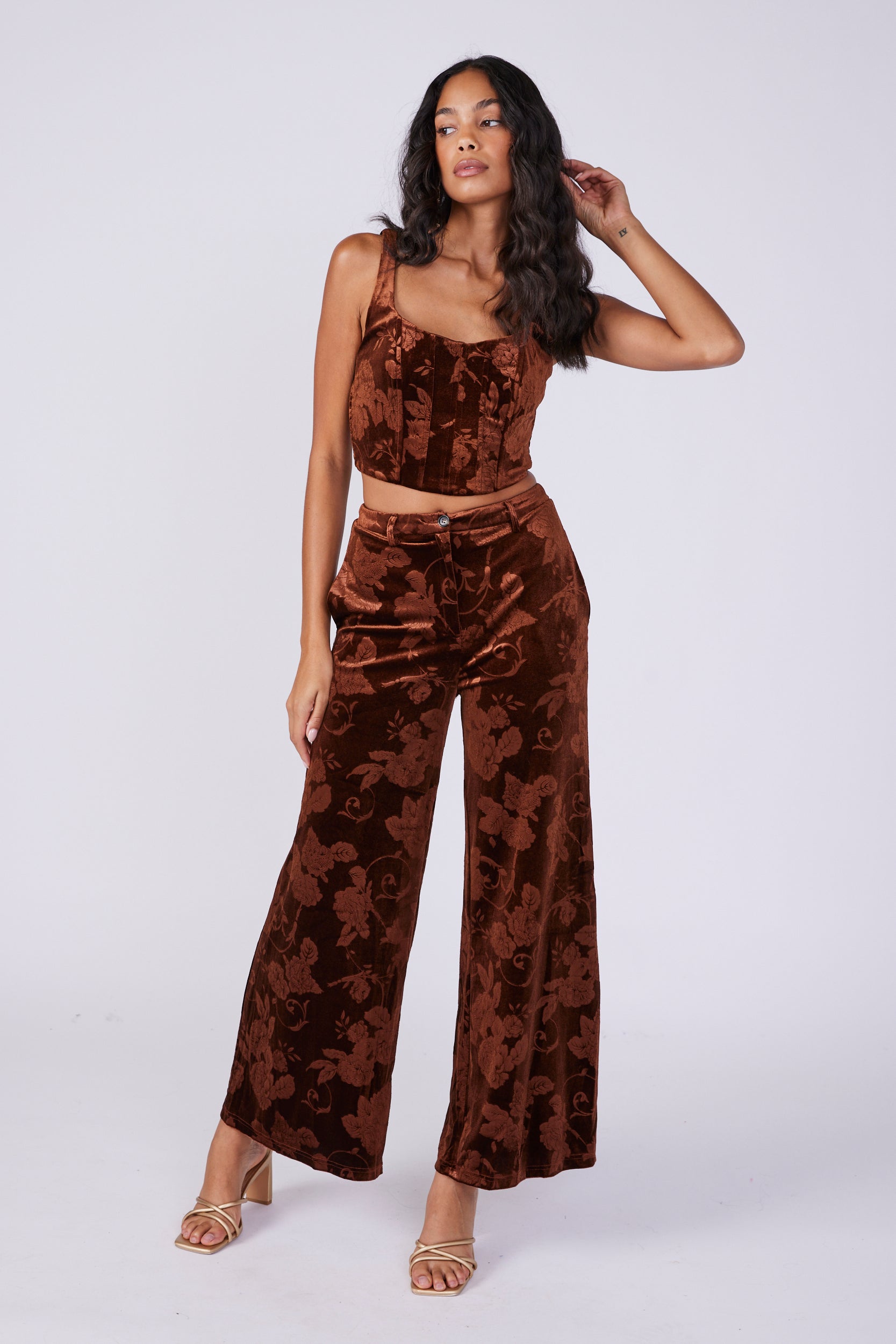 Quinn Velvet Pants - fab'rik