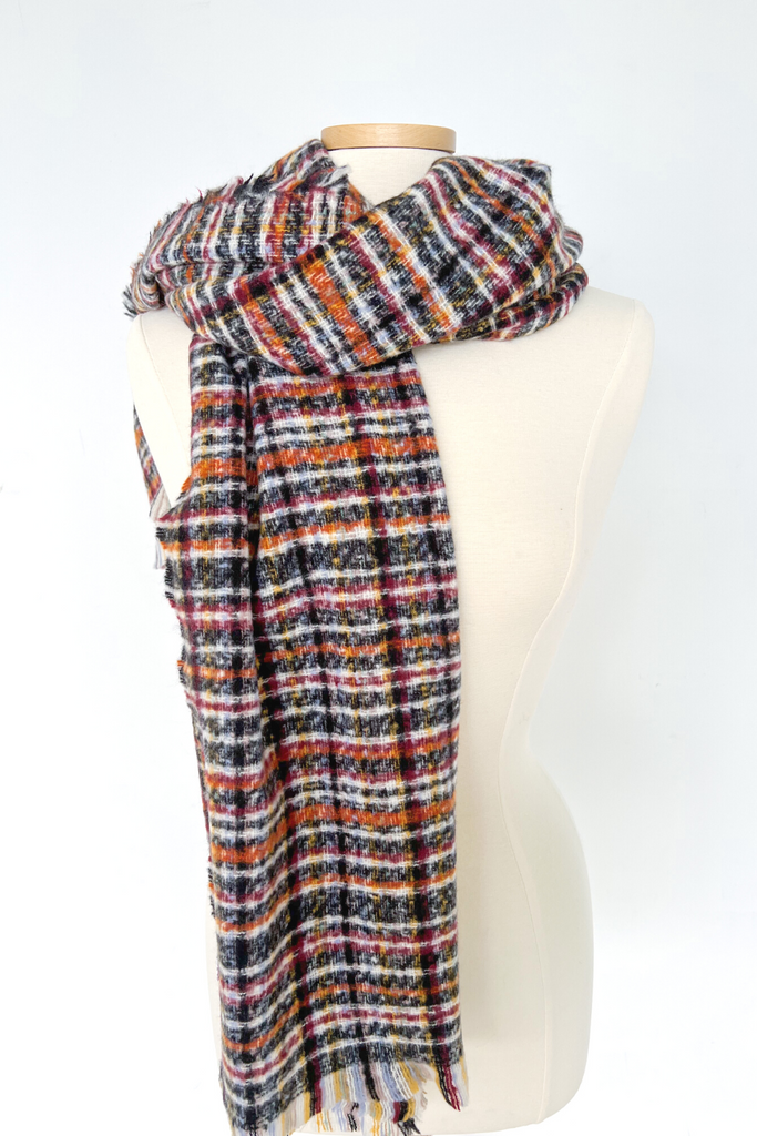 Courtney Checkered Scarf - fab'rik