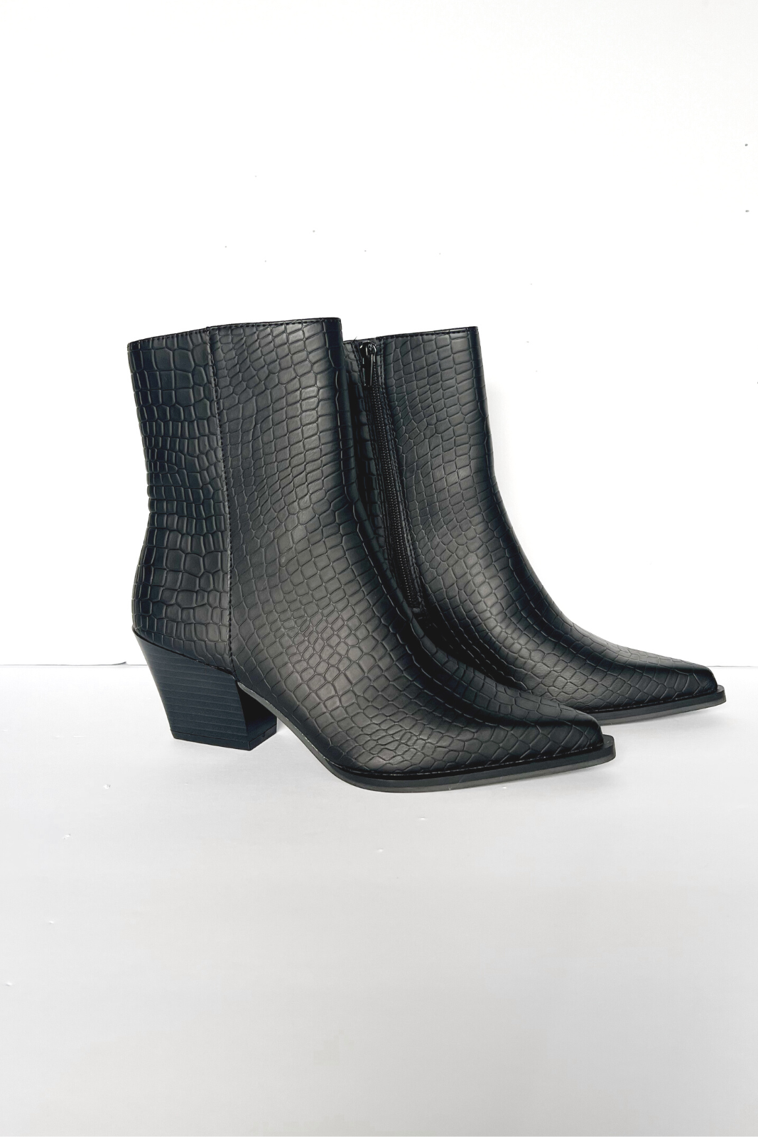 Miley Snakeskin Boots - fab'rik