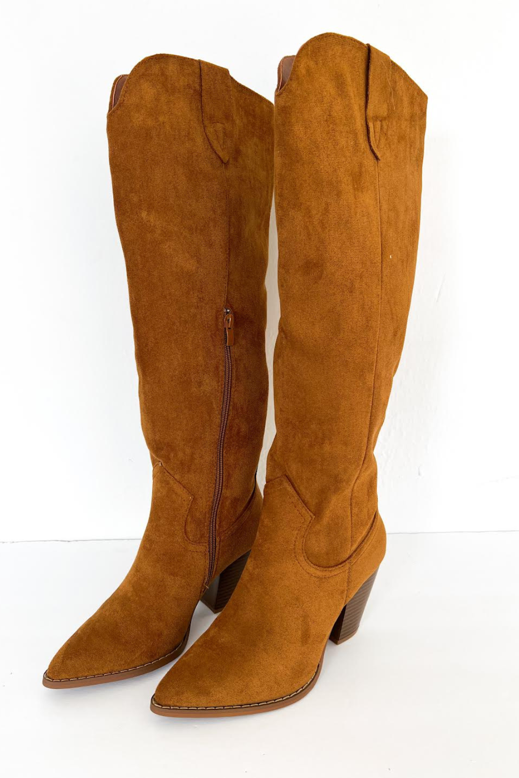 Mondee Tall Suede Boot - fab'rik