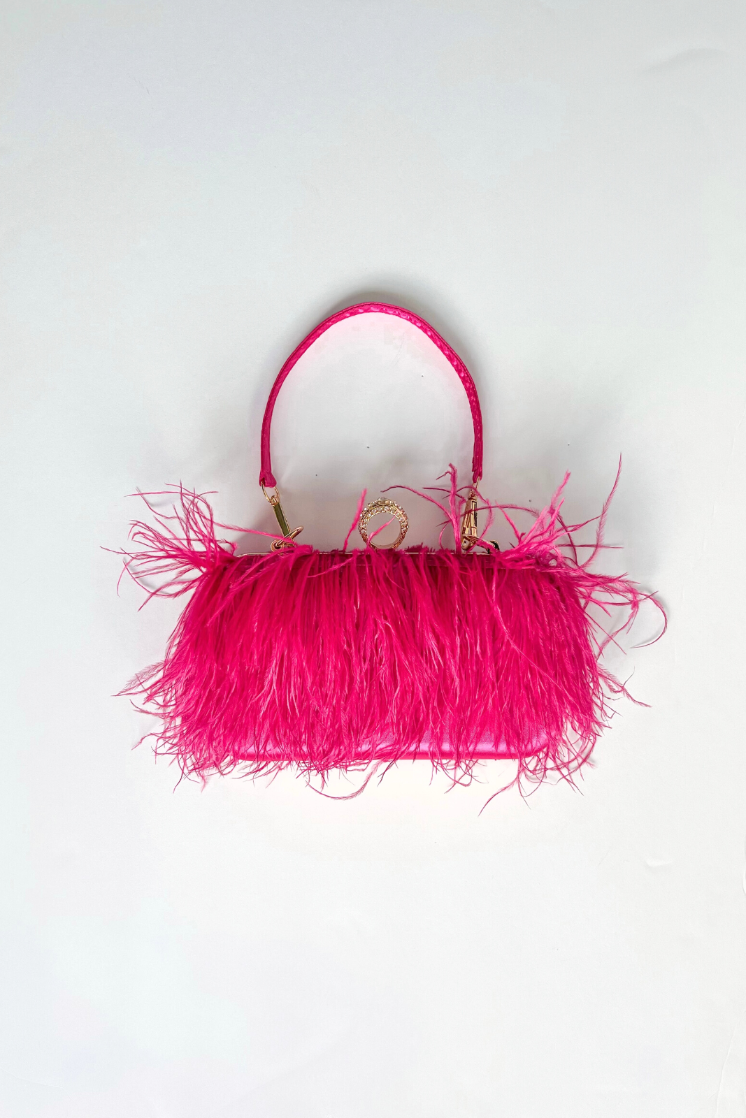 Ray Feather Clutch - fab'rik