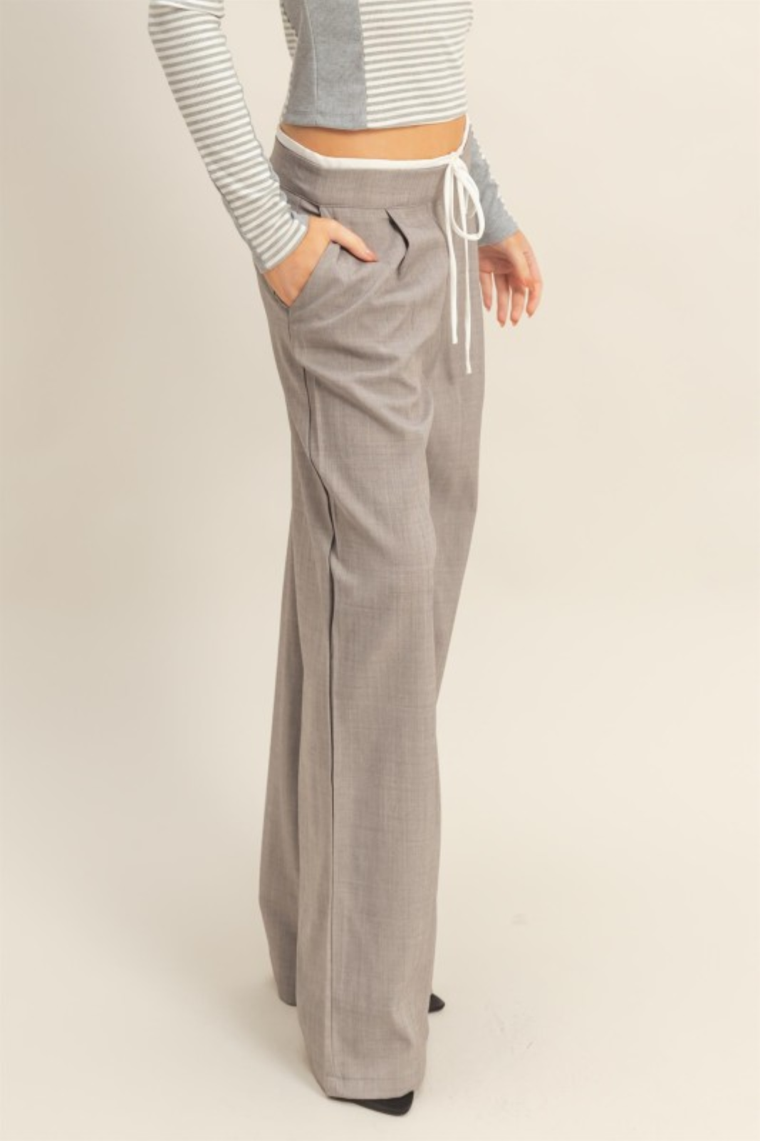 Gia Tie Waist Trousers